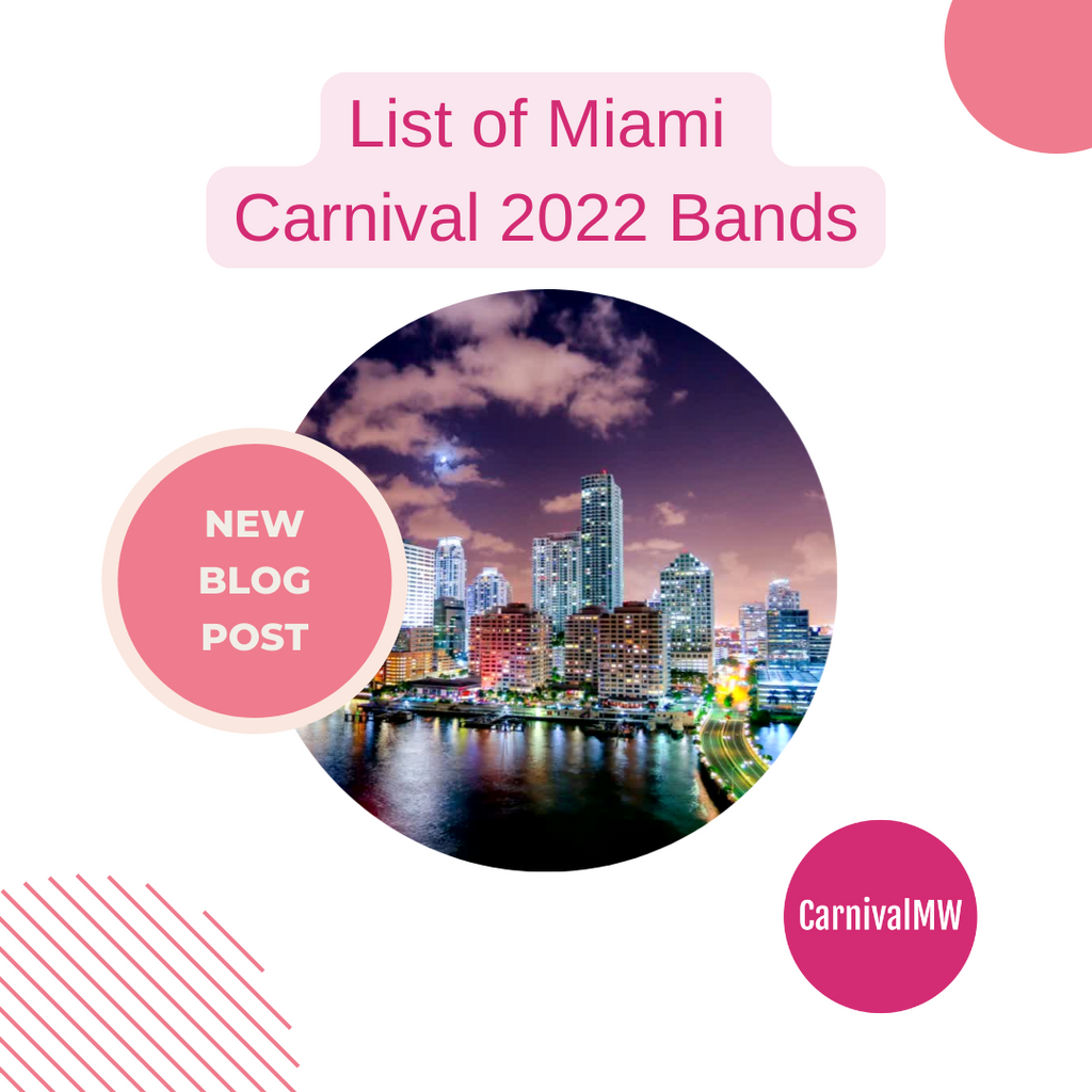 What are the most popular bands for Miami Carnival 2022?