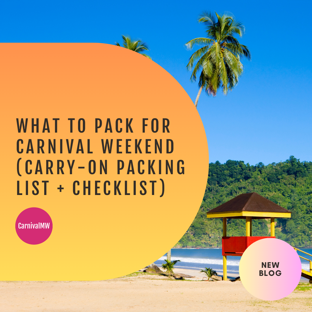 What to Pack for Carnival Weekend (Carry-On Packing List + Checklist)