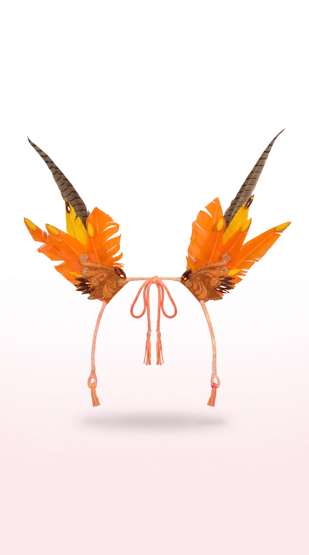 Feather Backpacks and Collars