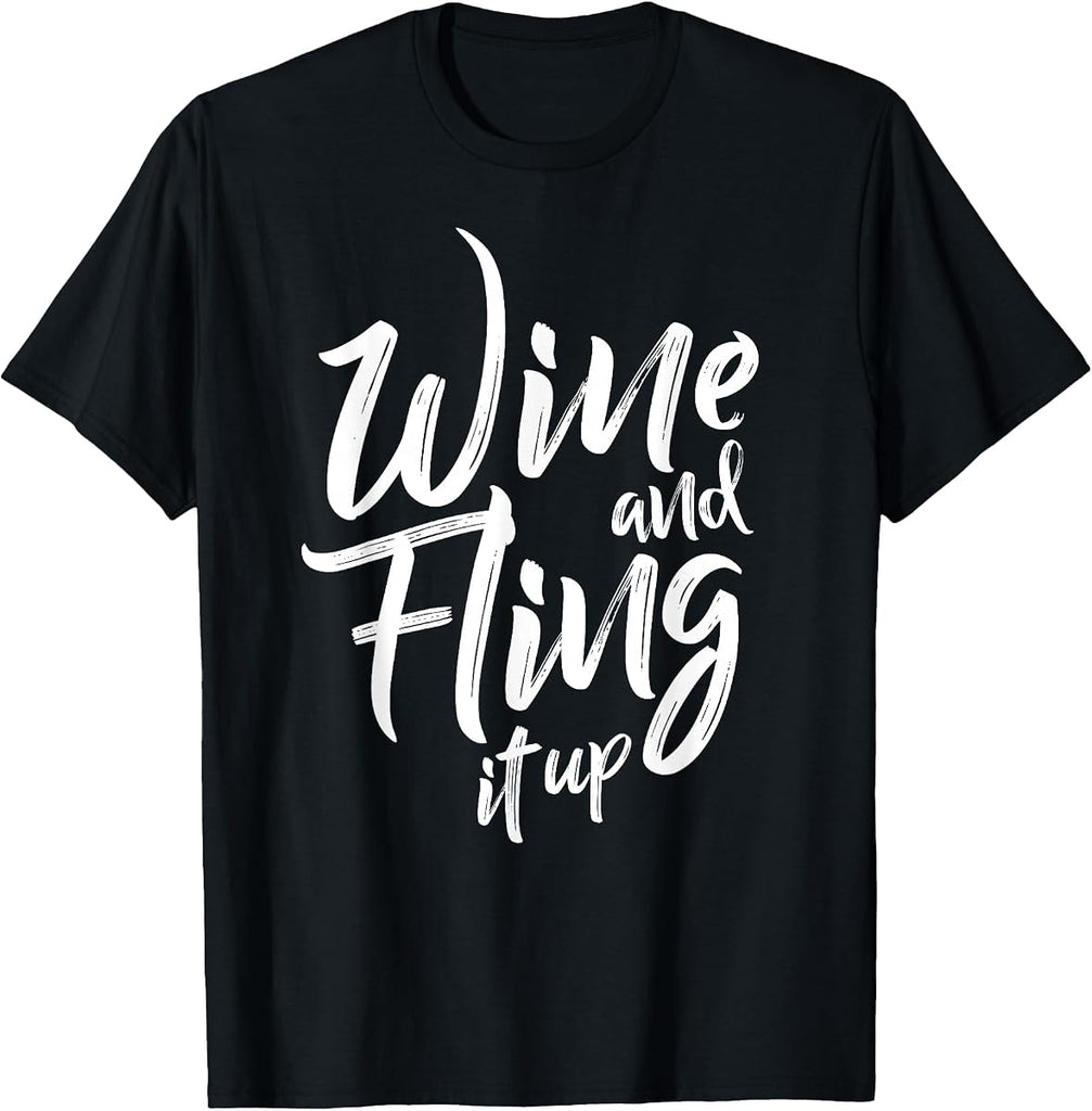 Wine And Fling It Up Soca Kingdom tee by Soca Threads