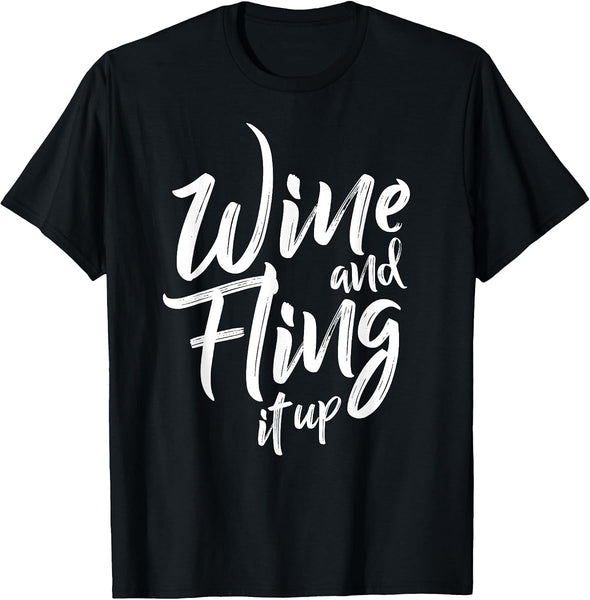 Wine And Fling It Up Soca Kingdom tee by Soca Threads