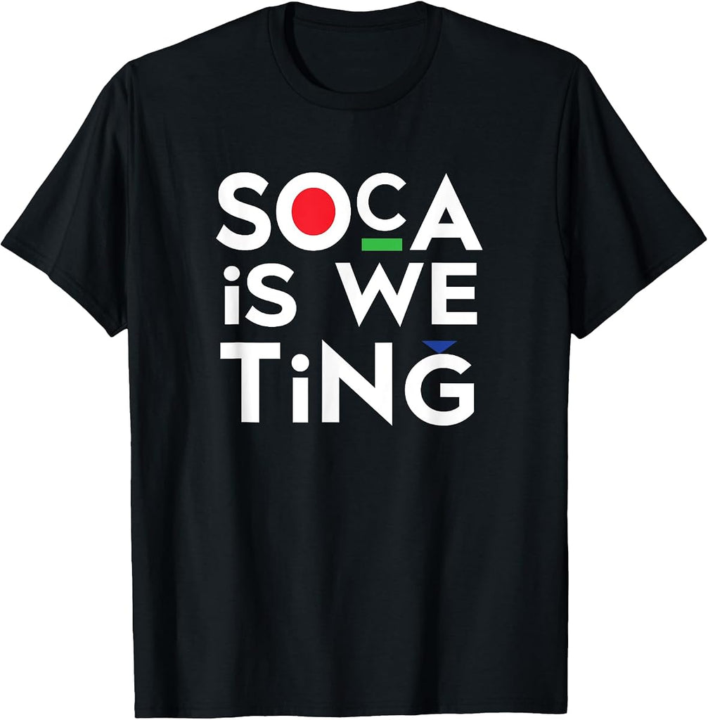 Soca Is We Ting tee by Soca Threads