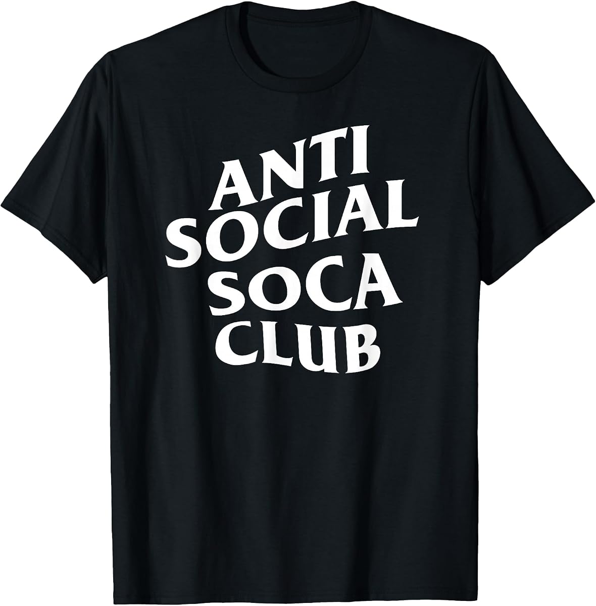 Anti Social Soca Club Tee-Anti Social Soca Club Tee by Soca Threads
