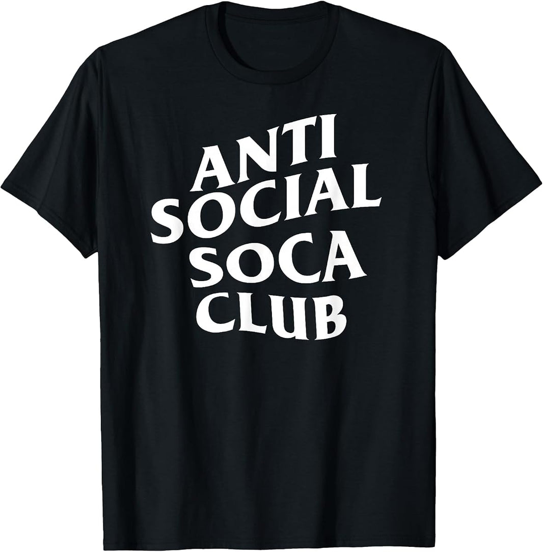 Anti Social Soca Club Tee by Soca Threads