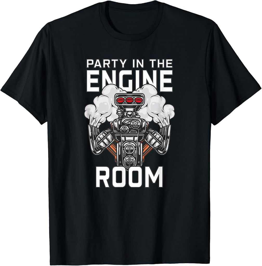 Party In The Engine Room Tee by Soca Threads