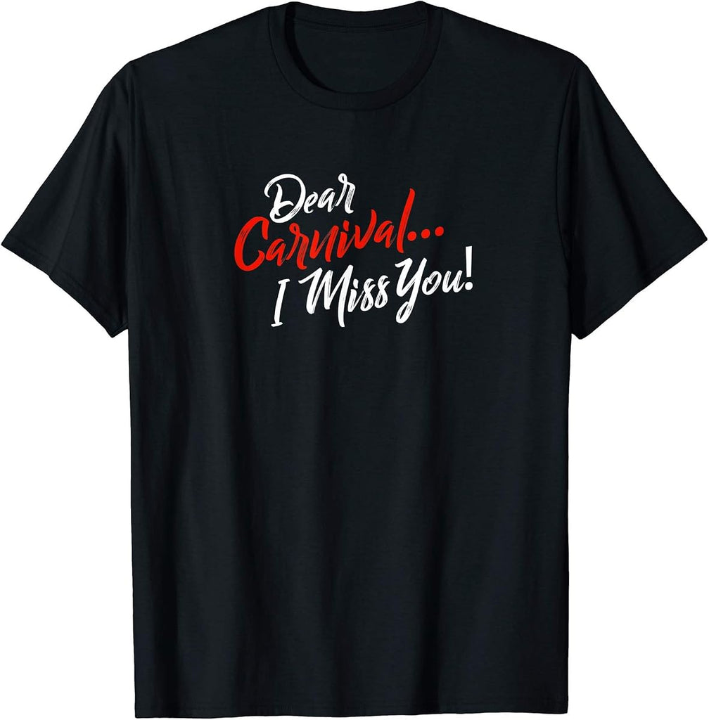 Dear Carnival I Miss You Tee by Soca Threads
