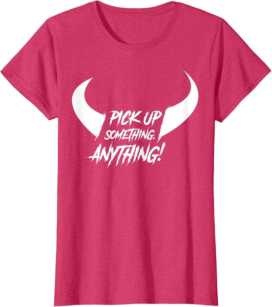 Pick Up Something Anything Carnival Tee by Soca Threads
