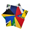 Square cotton bandana featuring the vibrant colors of each Caribbean island. Bandana and Rag perfect for any fete. #carnivalmw