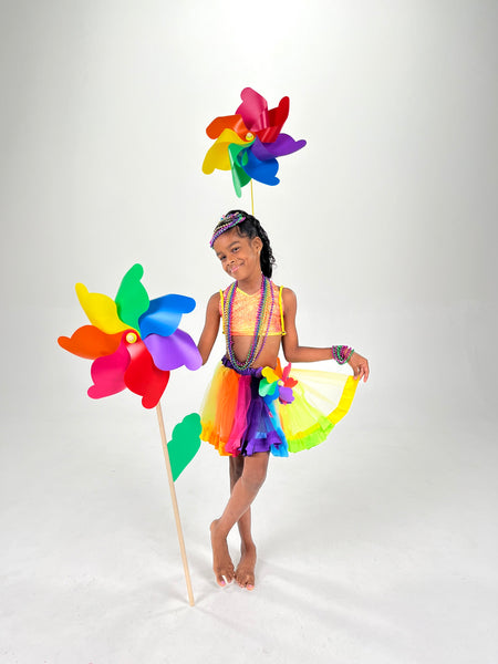 Caymas 2025 Kiddies Costume - Kite & Windmill - Girl