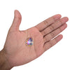 Clear teardrop AB sew-on rhinestone, 18x26MM, featuring an Aurora Borealis finish, ideal for enhancing carnival costumes and custom designs. #carnivalmw #carnivalsupplies
