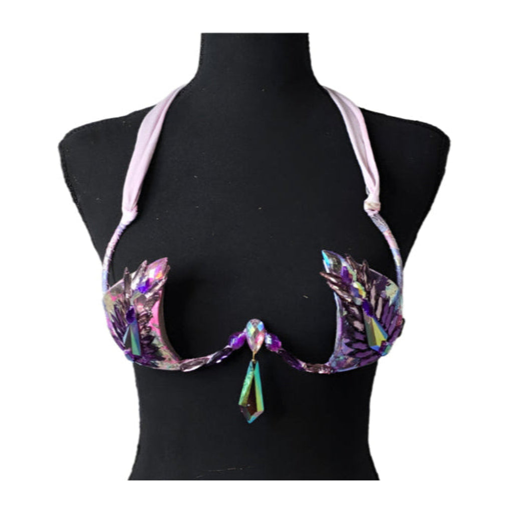 Crystal Prism Dream Decorated Wire Bra-Crystal Prism Dream Decorated Wire Bra – photo 2