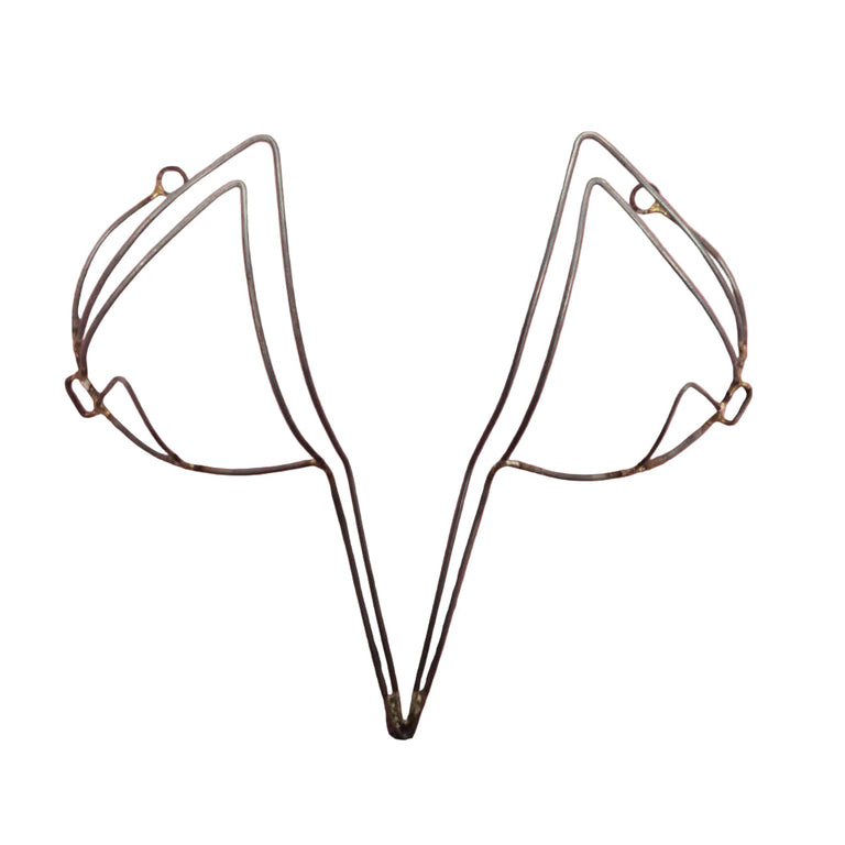 picture of wire bra frame for making DIY carnival wire bras and festival bras 