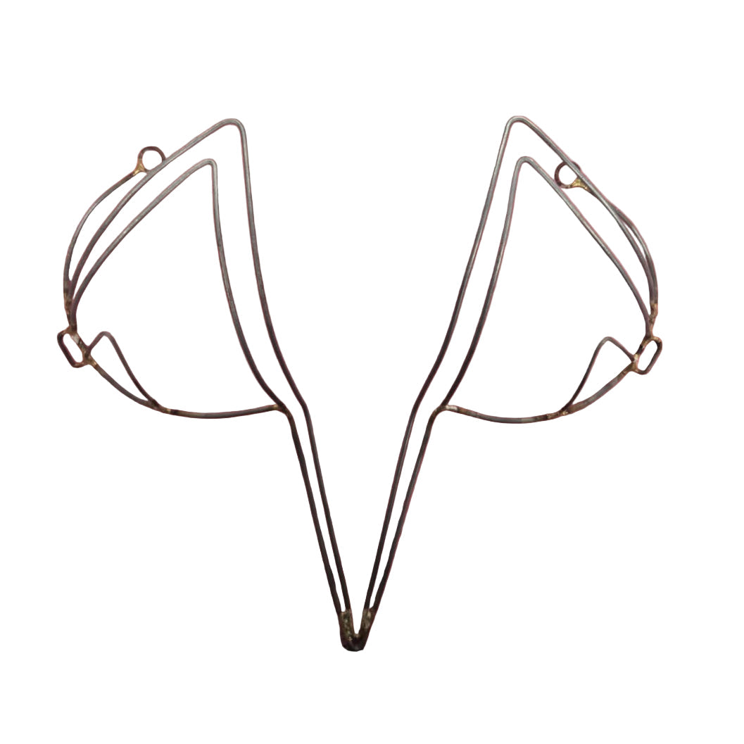 picture of wire bra frame for making DIY carnival wire bras and festival bras 