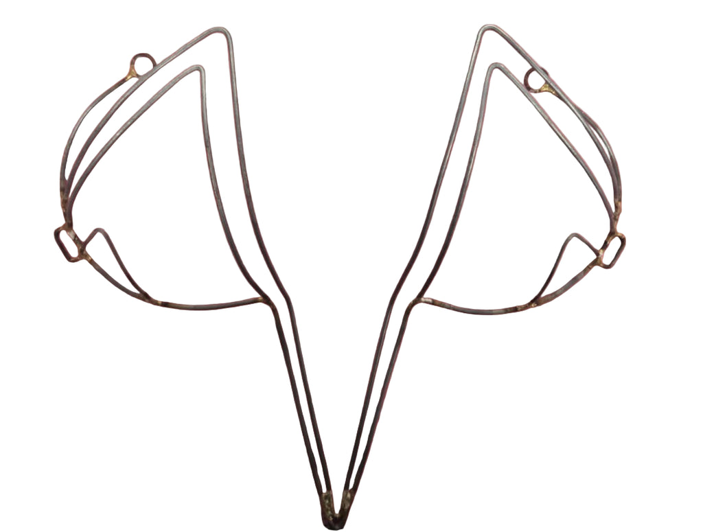 picture of wire bra frame for making DIY carnival wire bras and festival bras 