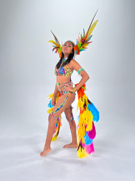 Kalabbra Festival Costume - Two-Piece with Tail - Caymas 2025