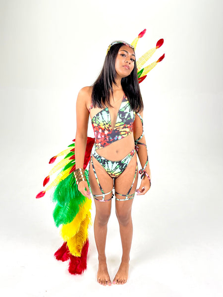 Kalabbra Jungle Costume - One-Piece with Tail - Caymas 2025
