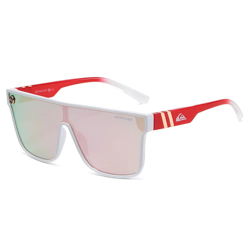 Pardy Sunglasses-Pardy Sunglasses – White/Red