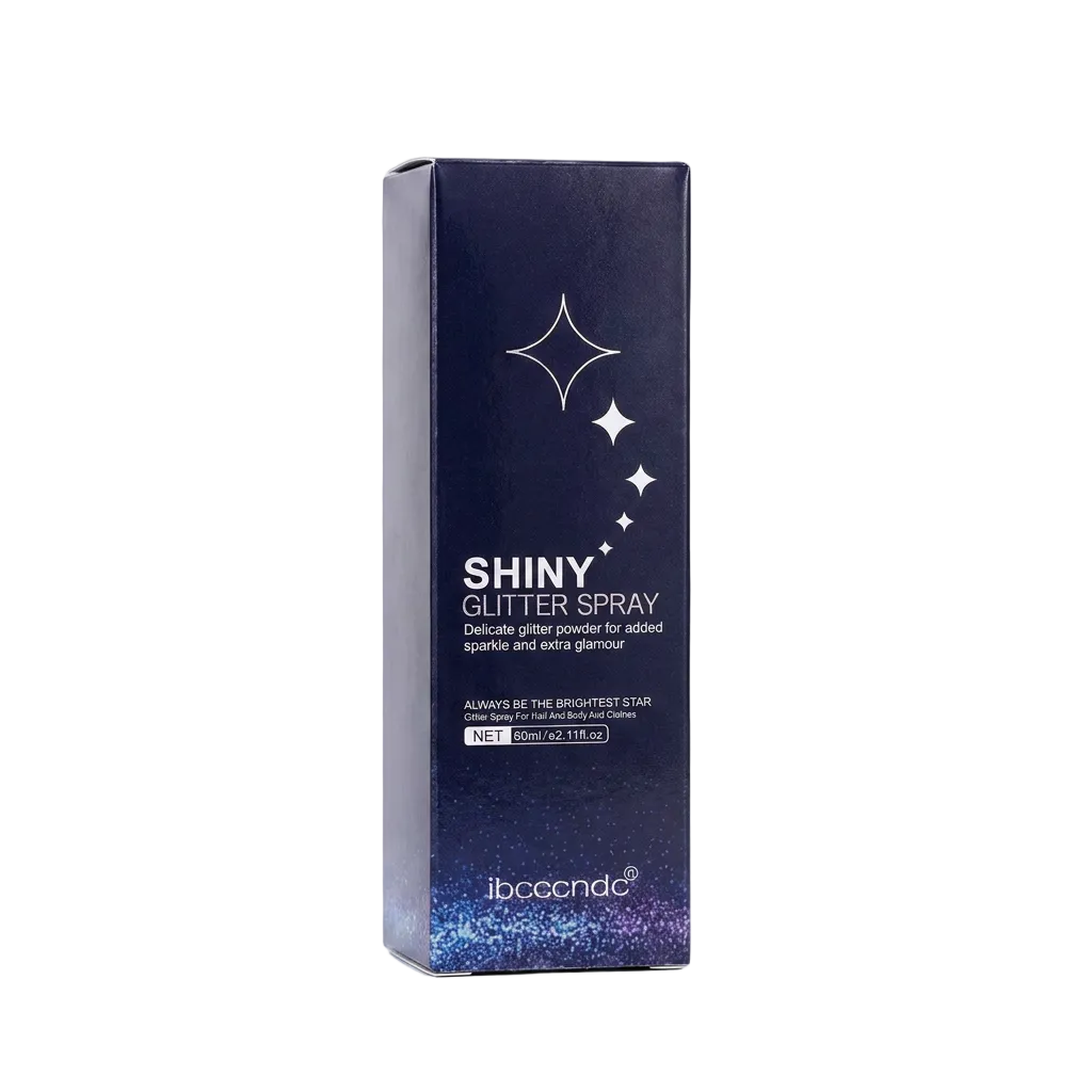 Glitter Body Spray — sparkling glitter for face and body, perfect for carnival, jouvert, and festivals