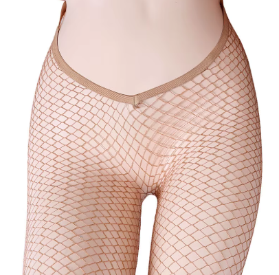 Exclusive V Net Carnival Stockings with narrow double-laced netting, available in four cool skin shades. Perfect for complementing bikinis or carnival costumes. One size fits all, offering elegance and versatility for any carnival look. #carnivalmw #stocking #carnivalcostume