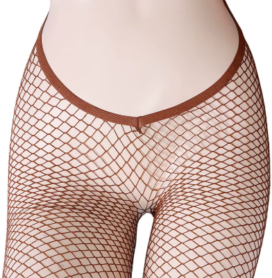 Exclusive V Net Carnival Stockings with narrow double-laced netting, available in four cool skin shades. Perfect for complementing bikinis or carnival costumes. One size fits all, offering elegance and versatility for any carnival look. #carnivalmw #stocking #carnivalcostume