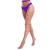 Black wide net stockings adorned with sparkling rhinestones, offering a chic and elegant look. Perfect for enhancing carnival costumes, these stockings add a touch of glamour and sophistication to any outfit. Ideal for festivals, events, or evening wear, providing a unique and fashionable style