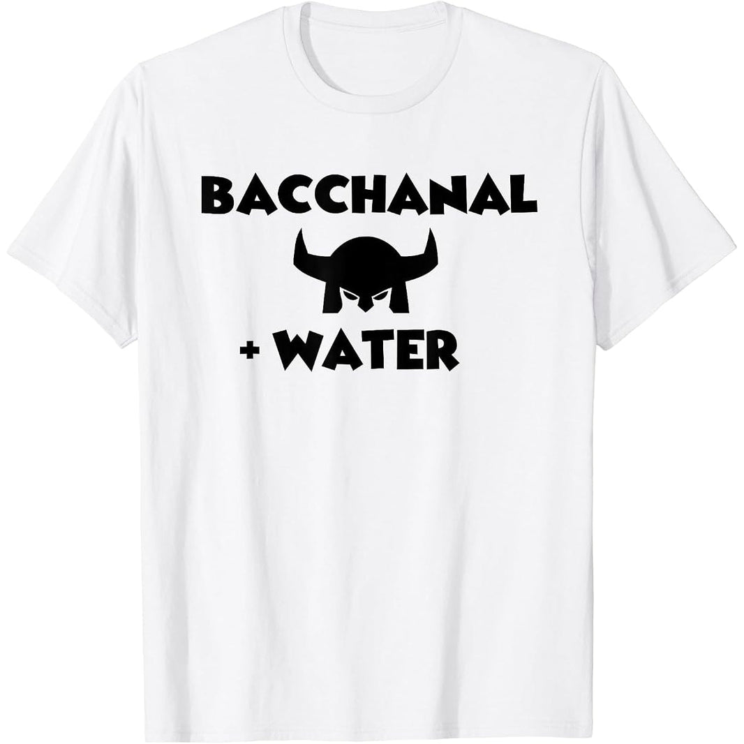 Bacchanal And Water Trinidad Carnival Shirt – slogan graphic print