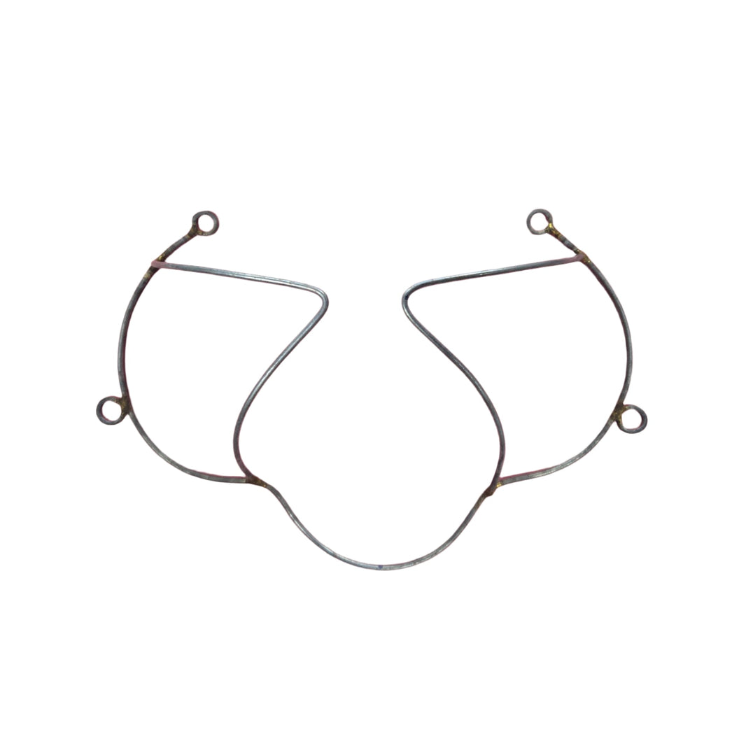 Front view of the Bahia Wire Bra Frame, designed for carnival or Mondaywear