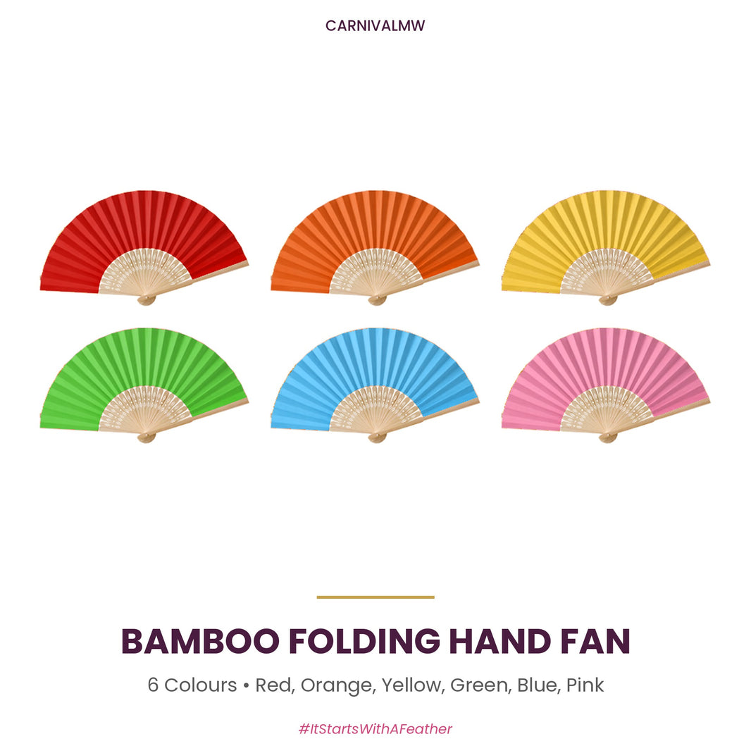 Bamboo Folding Hand Fan-Bamboo Folding Hand Fan