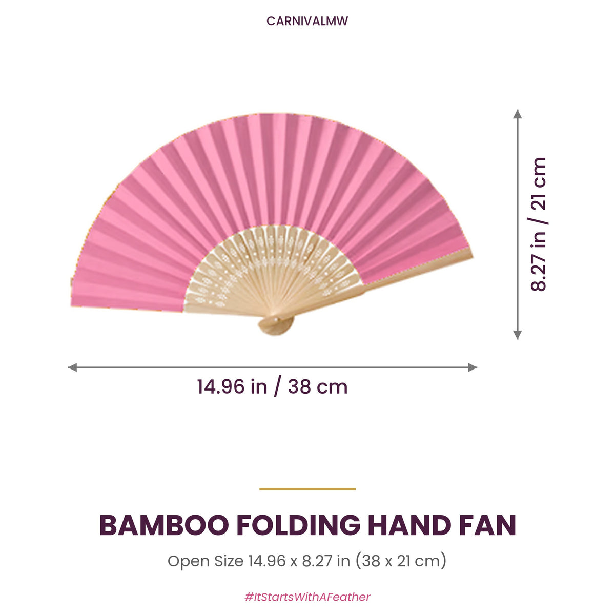 Bamboo Folding Hand Fan-Bamboo Folding Hand Fan – photo 2
