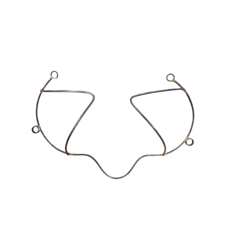 Front view of the Forbidden Wire Bra Frame, designed for carnival or Mondaywear
