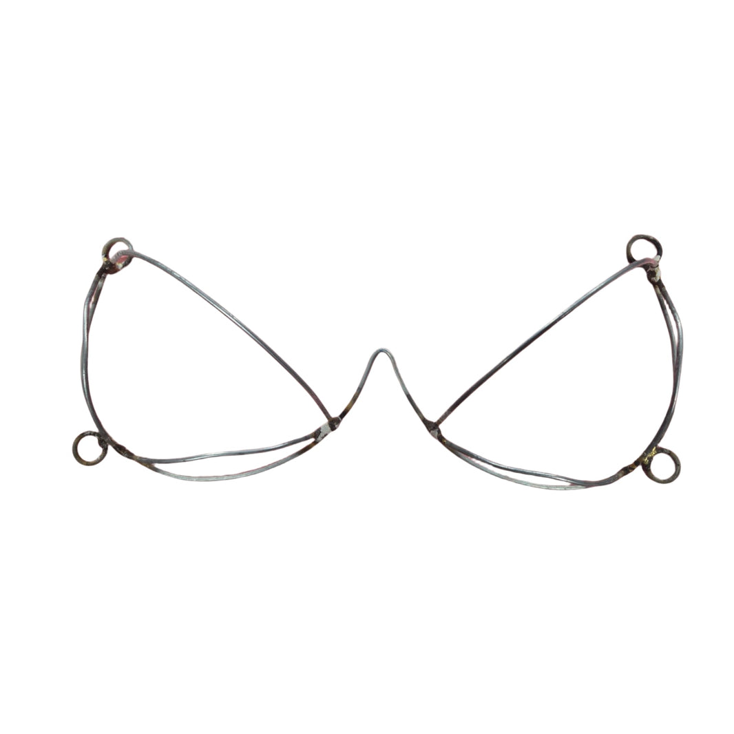 Front view of the peakaboo Wire Bra Frame, designed for carnival or Mondaywear