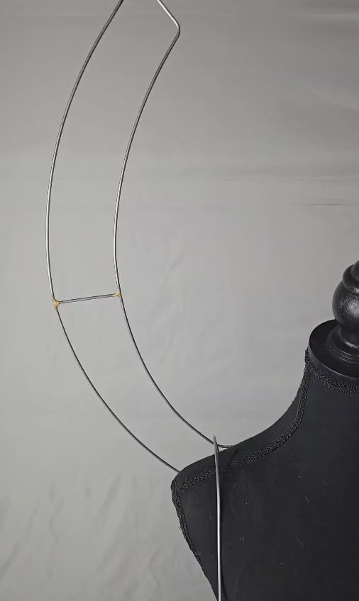 Carnival Detachable Over Shoulder Midline or Frontline Wire Frame – video