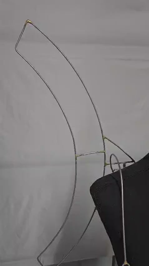 Carnival Detachable Mid-Shoulder Midline or Frontline Wire Frame-Carnival Detachable Mid-Shoulder Midline or Frontline Wire Frame – video