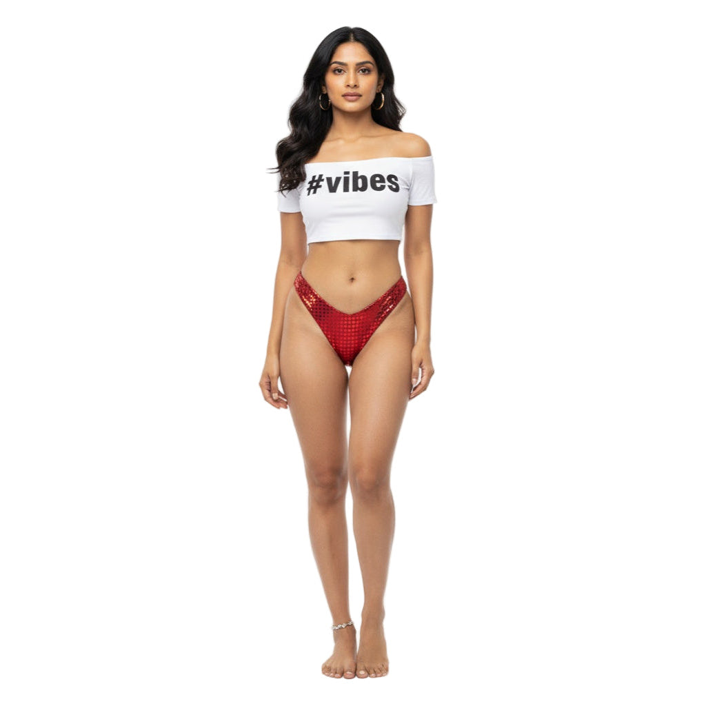 Red Carnival Vibes Bikini Bottoms-Red Carnival Vibes Bikini Bottoms — vibrant mix-and-match bottoms to pair with carnival costumes, Mondaywear, and festival looks