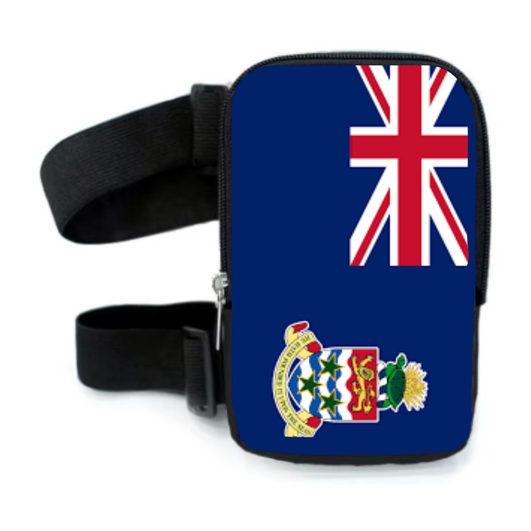 Run & Revel Caribbean Carnival Adjustable Thigh/Leg Bag - Cayman Islands