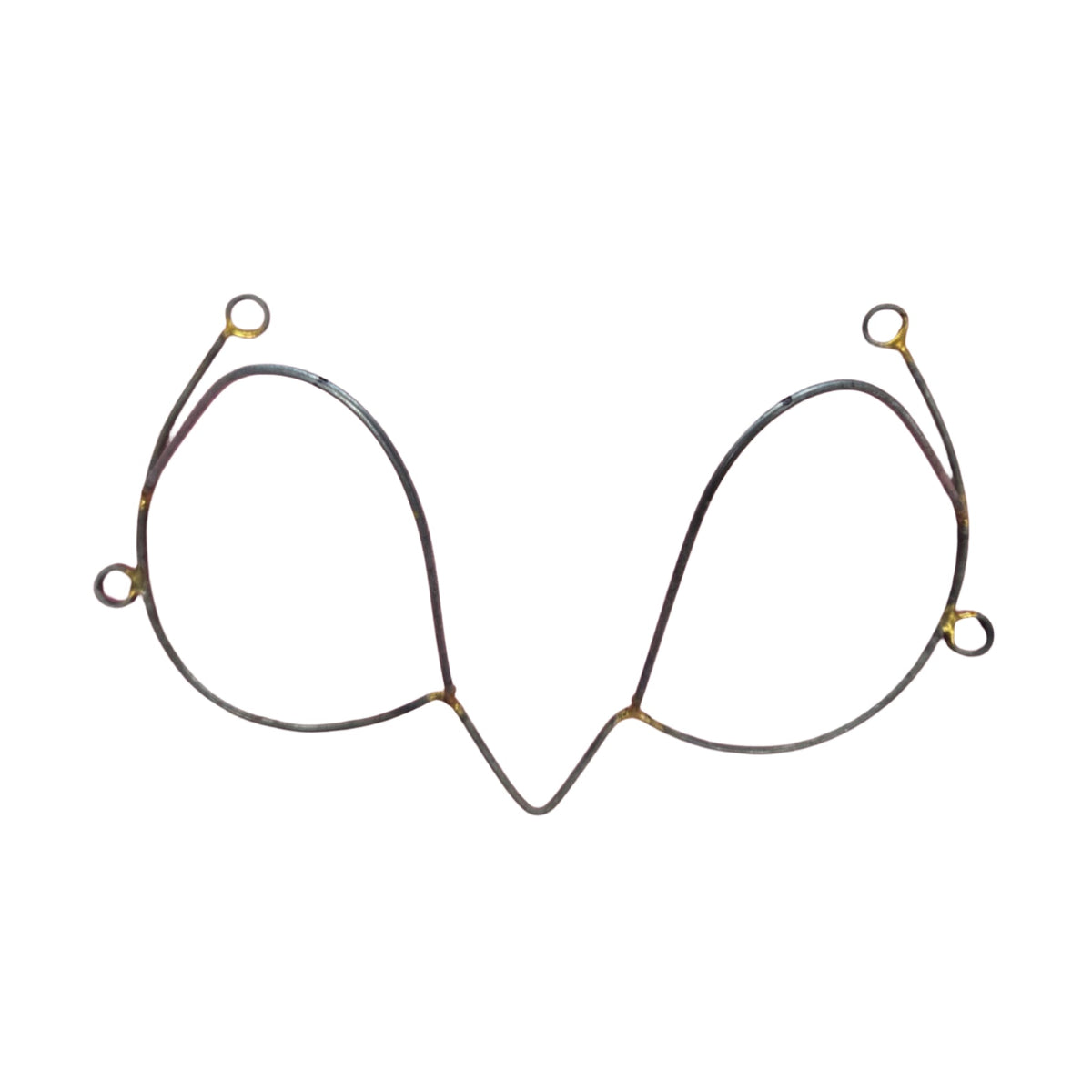 Savannah Wire Bra Frame-Front view of the savannah Wire Bra Frame, designed for carnival or Mondaywear