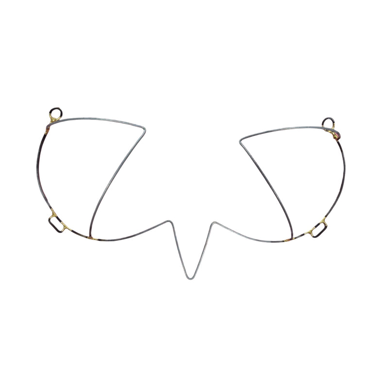 Front view of the sinsational Wire Bra Frame, designed for carnival or Mondaywear