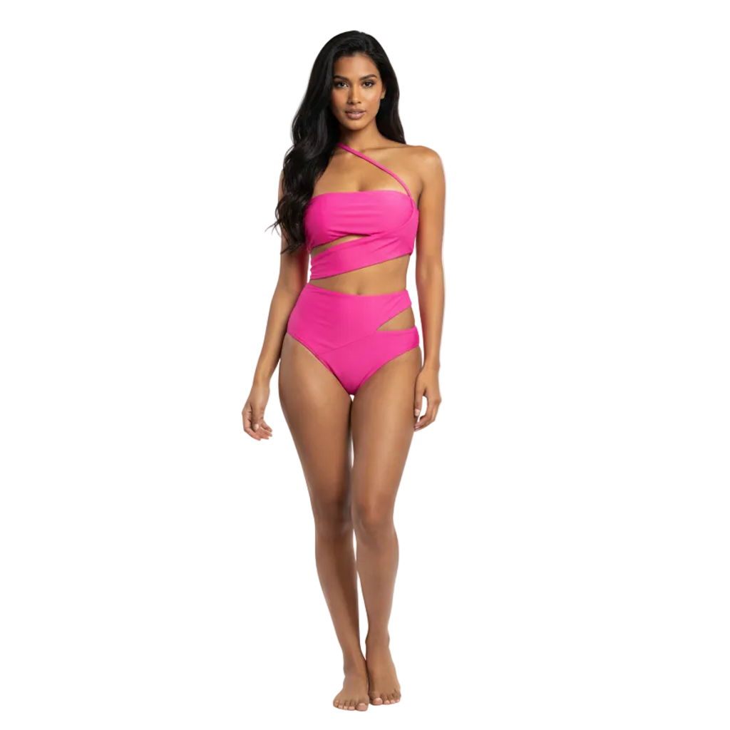 Soca Warrior One-Piece Monokini Swimsuit Mondaywear — bold one-piece swimsuit for carnival Monday wear, fetes, festivals, pool, and beach