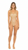 Starwork Gold One-Piece Monokini Swimsuit Mondaywear — bold one-piece swimsuit for carnival Monday wear, fetes, festivals, pool, and beach