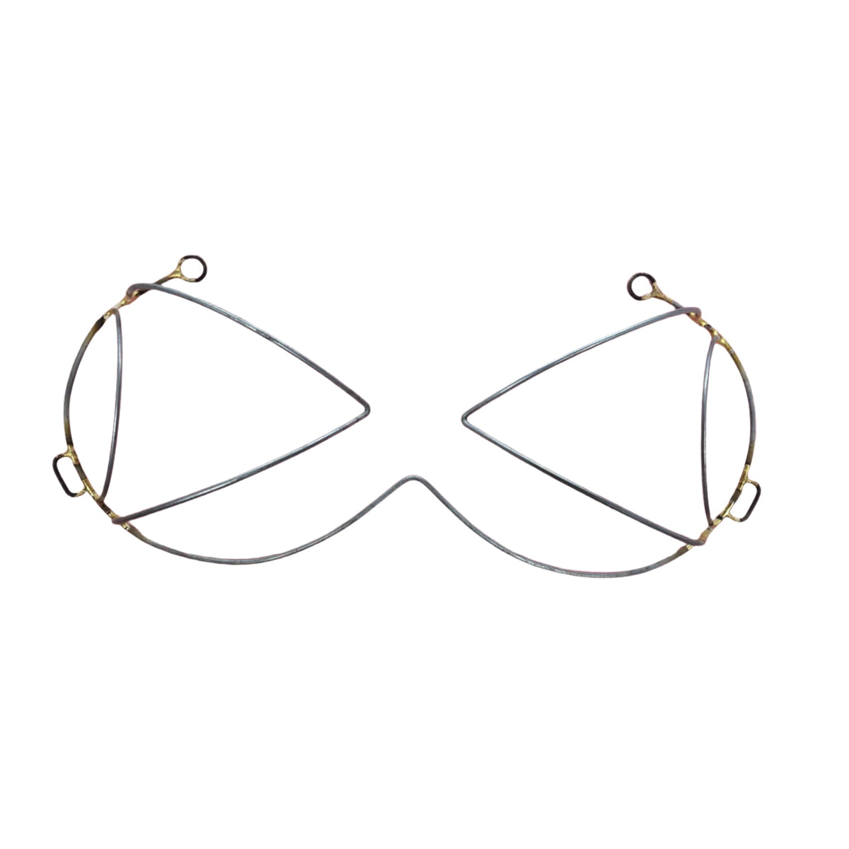 Tabora Wire Bra Frame-Front view of the tabora Wire Bra Frame, designed for carnival or Mondaywear