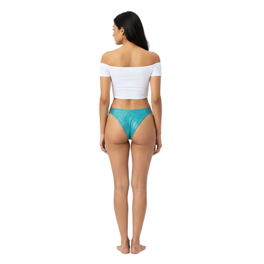 Teal Carnival Vibes Bikini Bottoms-Teal Carnival Vibes Bikini Bottoms – photo 2