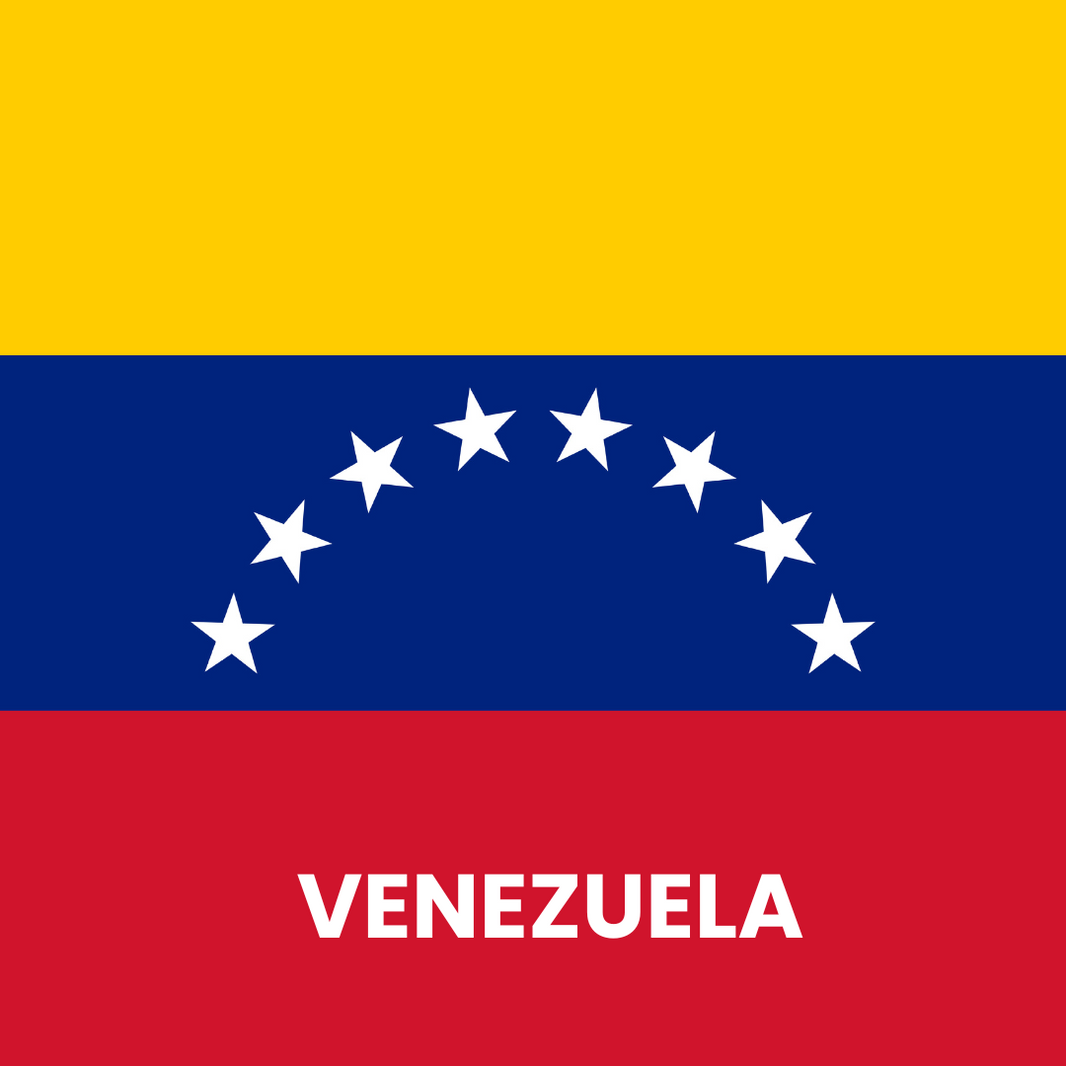 Venezuela Flag Square Cotton Bandanas