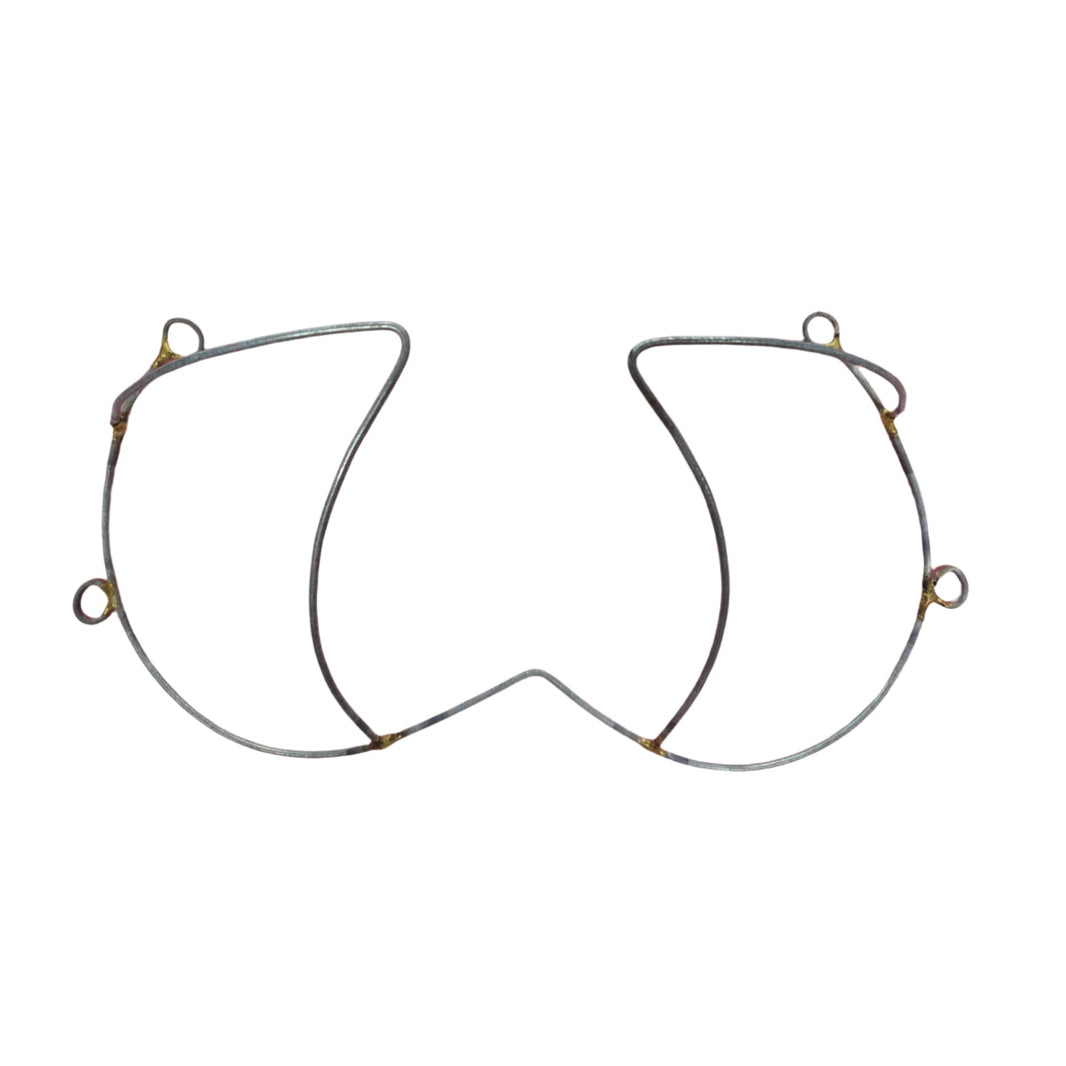 Front view of the yara Wire Bra Frame, designed for carnival or Mondaywear