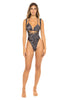 Cheetah Two-Piece Bikini Swimsuit featuring a bold cheetah print design, crafted from durable and comfortable fabric. Perfect for festivals, carnivals, pool parties, and beach outings. #carnivalmw