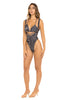 Cheetah Two-Piece Bikini Swimsuit featuring a bold cheetah print design, crafted from durable and comfortable fabric. Perfect for festivals, carnivals, pool parties, and beach outings. #carnivalmw