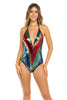 Rainbow One-Piece Sequin Bodysuit featuring a vibrant multicolored pattern, shimmering reflective sequins, and a true-to-size fit. Made from polyester and sequins, perfect for festivals, carnivals, and themed parties. #carnivalmw