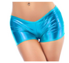 Sexy Metallic Hot Shorts / Pants in Multiple Colors. Legit Booty/Cheeky Design.    Light Blue