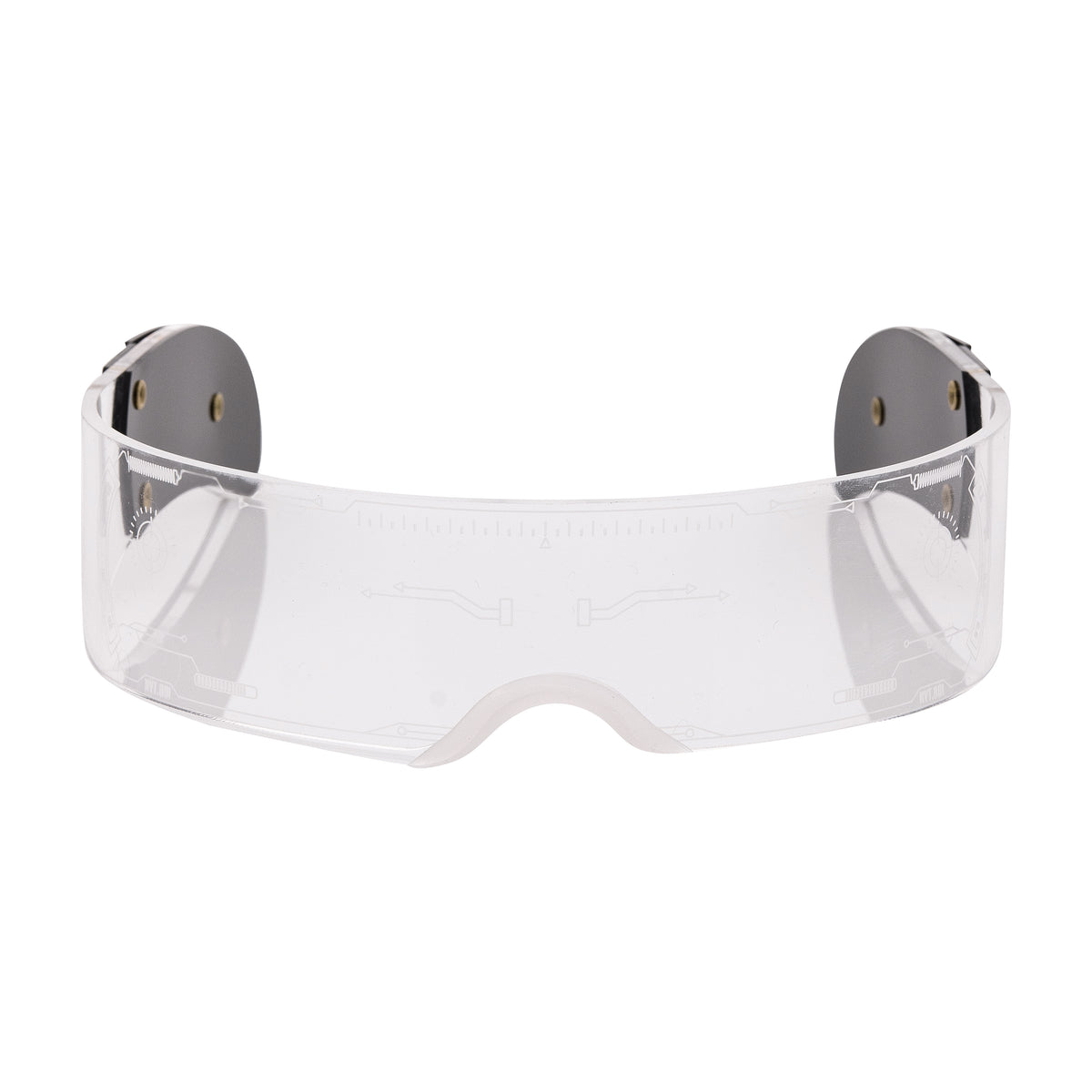 Led Light Up Wrap Around Glasses-Led Light Up Wrap Around Glasses — statement carnival sunglasses for fetes, festivals, and road days