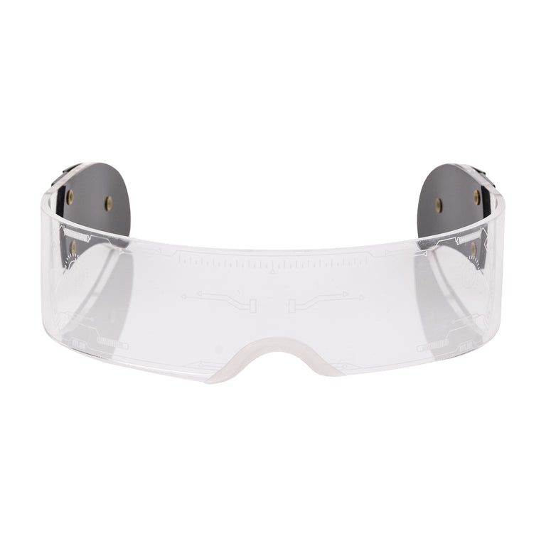 Led Light Up Wrap Around Glasses — statement carnival sunglasses for fetes, festivals, and road days