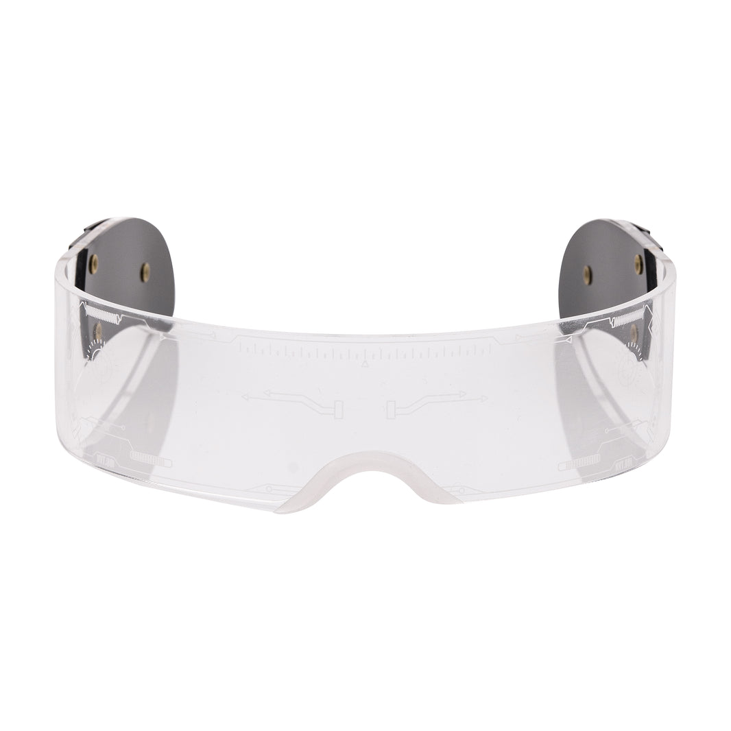 Led Light Up Wrap Around Glasses — statement carnival sunglasses for fetes, festivals, and road days